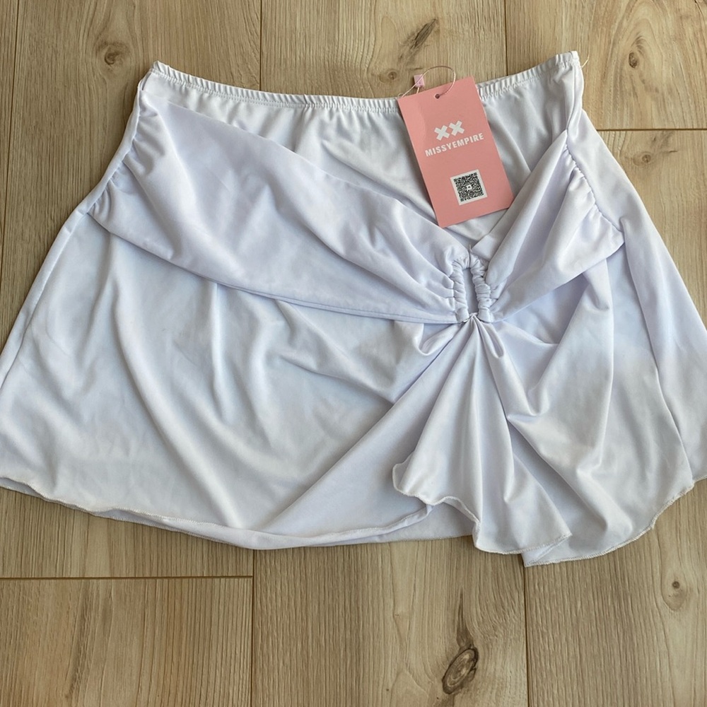 White Mini Skirt